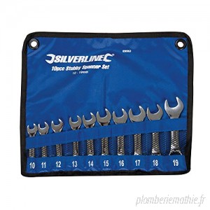Silverline 630063 Jeu de 10 clés mixtes 10-19 mm N A B001C7P75I